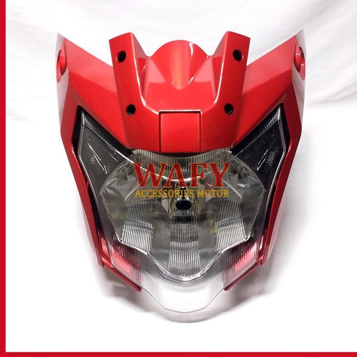 Unik Headlamp Set Isi 3 New Vixion Advance Original Nva Bisa Di Pasang Di New Vixion Lighting Nvl