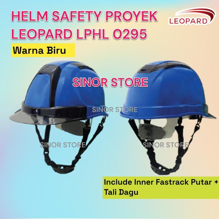 HELM SAFETY PROYEK ABS LEOPARD FASTRACK MODEL TOPI 0295