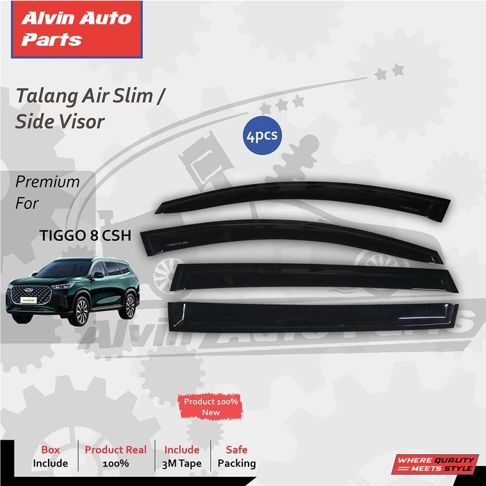 Laris Talang Air Tiggo 8 Csh Slim / Side Visor Tiggo 8 Csh Slim / Accessories Tiggo 8 Csh