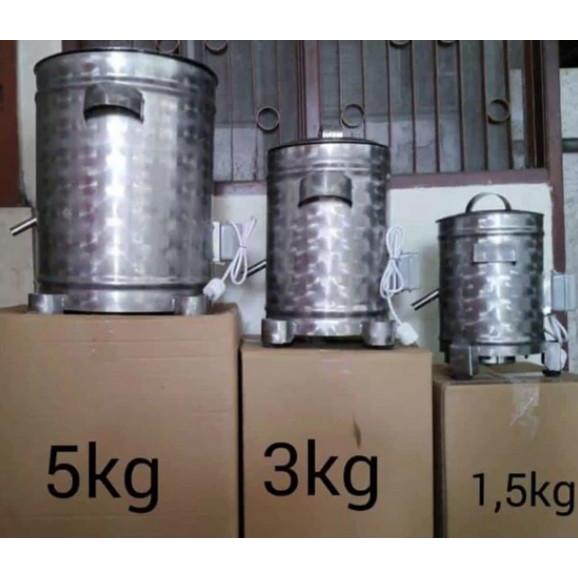MESIN PENIRIS MINYAK JUMBO SPINNER MINYAK 5 KG 8 LITER BISA UNTUK PERAS SANTAN ELEKTRIK LISTRIK 200