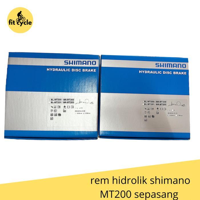 Shimano Disc Brake Bl-Mt200 Rem Hidrolik Sepeda
