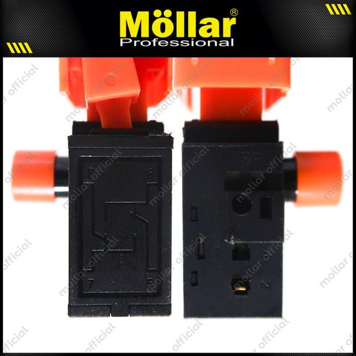 npys- Mollar Switch Ed430 Saklar Mesin Bor Tangan Listrik 10 Mm Bolak-Balik