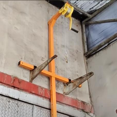 Air Conditioning Lifting Crane Braket Katrol Outdoor AC Split