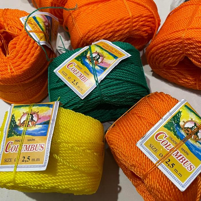 Tali Tambang 2.5mm / Tali Tambang Kecil 2.5mm Colombus BAGUS