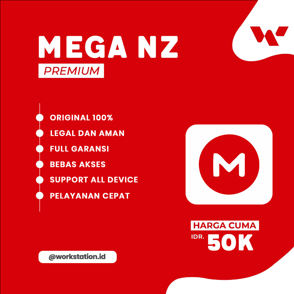 Mega NZ Premium 1 Tahun - Fast & Reliable Cloud