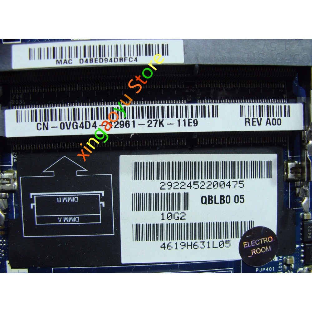 - For Dell For Alienware 14 M14X R2 Laptop Motherboard Qblb0 La-8381P