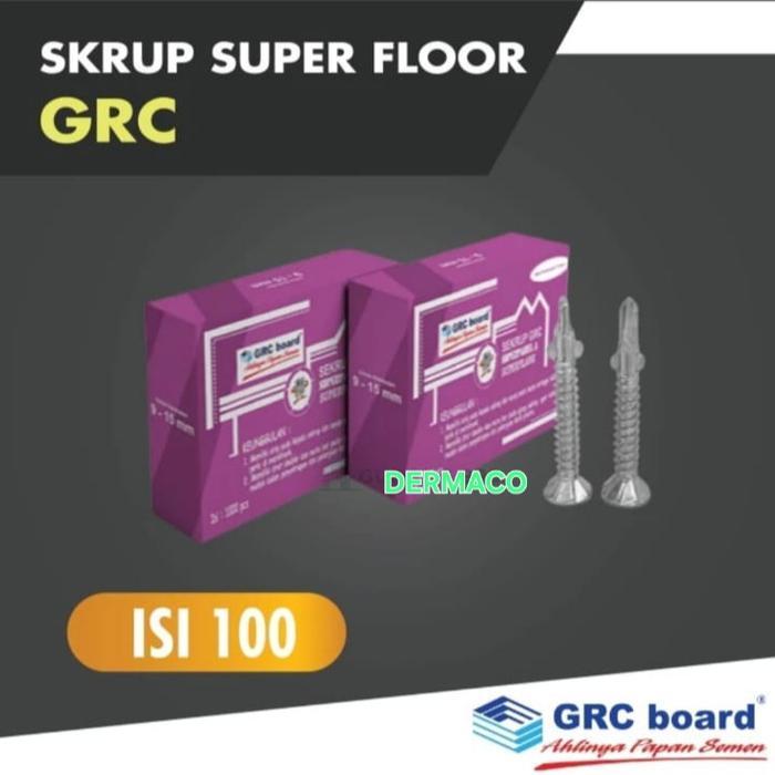 Terlaris SKRUP GRC / SKRUP SUPER FLOOR - SUPER PANEL / SKRUP GRC PLANK SALE