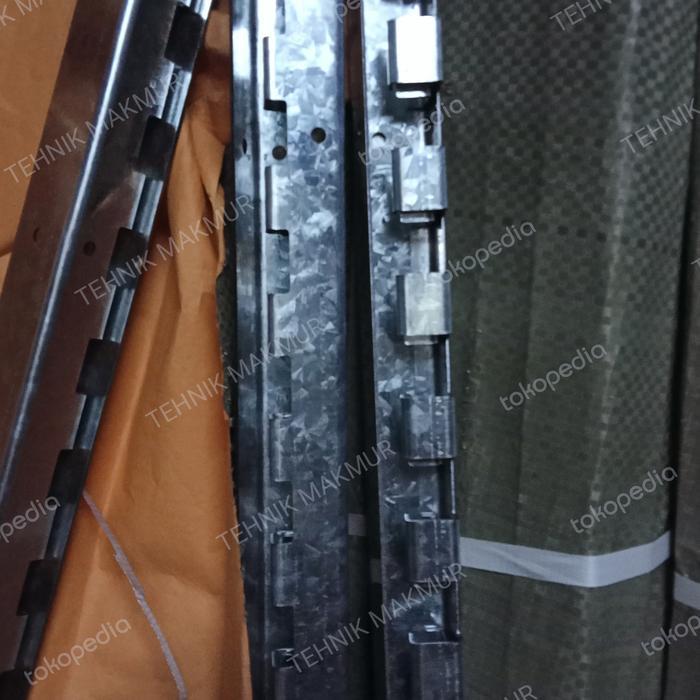 SIAPKIRIM hanger / bereket pvc curtain 1m+ Uk 20cm jepitan 6set READY STOCK