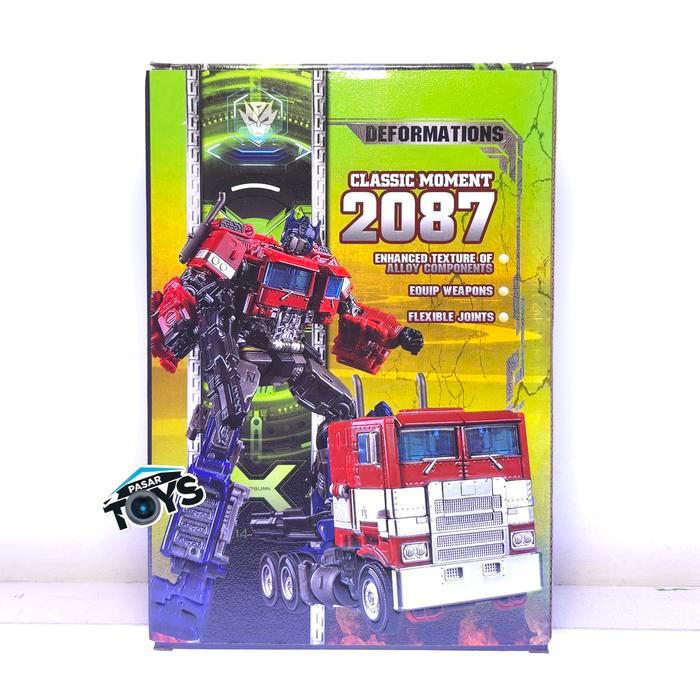 Ys-04B Jk-02B Dark Commander Aoyi Aka Ss38 Optimus Prime Black Nemesis Transformers Kode 834