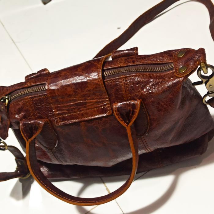 Tas Kulit Abekani Preloved Siap Kirim