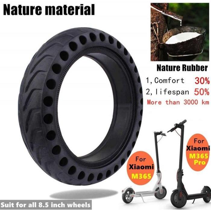 Ban Solid Skuter M365 Xiaomi Outer Tube Scooter Listrik Elektrik