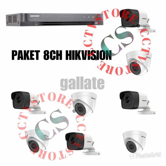 Paket Cctv 8 Channel Hikvision 5Mp 4K Paket Hikvision 8 Channel 5Mp
