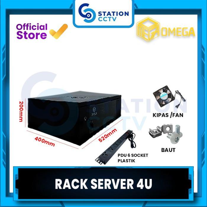 nt2iv- Wallmount Rack 4U Single Door / Rack Server 4U Single Glass Door