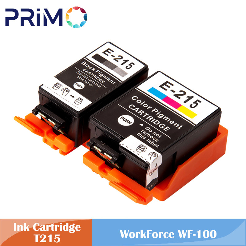 T215 T-215 215 Pigment Ink Cartridge For Wf-100 Wf100 Wf-100W Wf100W Printer