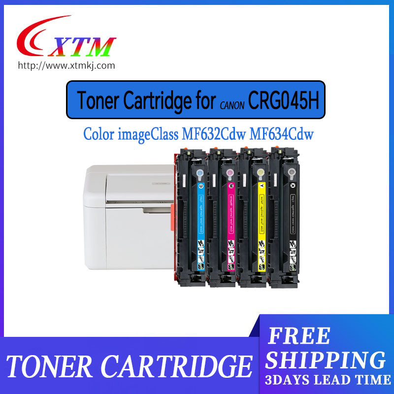 4X Crg045H Compatible Toner Cartridge For Canon Color Imageclass Mf631 Mf632 Mf633 Mf634 Mf635