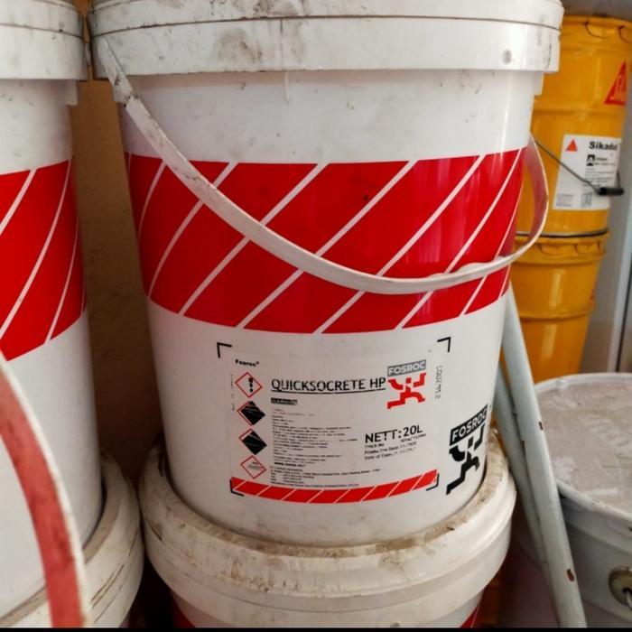 FOSROC QUICKSOCRITE Hp@20L/ Acelator fosroc