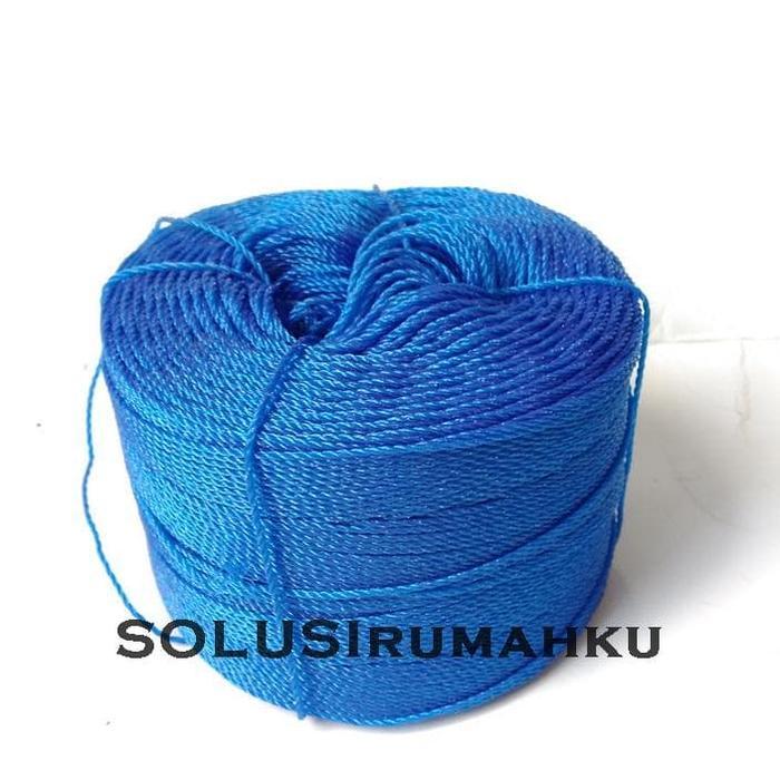 XXTOOL- Tali Tambang Plastik 5Mm 1 Kg 1 Rido Flexible Lentur Satu Kilogram