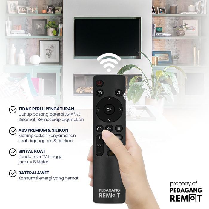 Remot TV Coocaa LCD LED Android Digital Smart TV 32S3U / Remote Coocaa