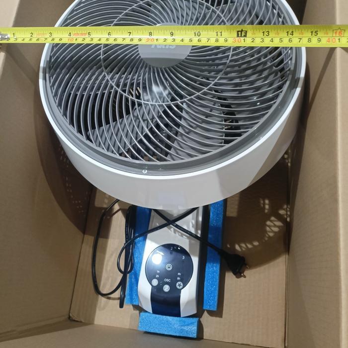 KRISBOW KIPAS ANGIN DINDING DENGAN REMOTE WALL FAN KRIS TIPE SILENT