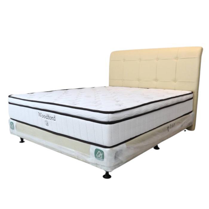 KASUR SPRINGBED LATEX AIRLAND WOODFORD GRATIS FULLSET