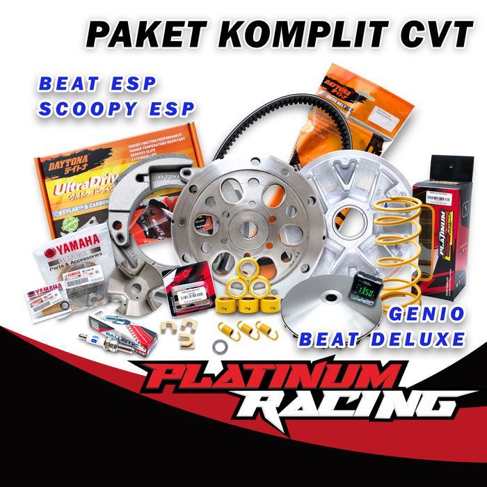 Paket Kirian Cvt Beat Fi Scoopy Fi Esp 2021 Beat Karbu Genio Full Komplit - Platinum Racing