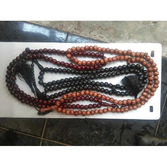 Tasbih jumbo warna merah hiasan dinding tasbih jumbo termurah tasbih jumbo Tasbih kayu Jumbo Ukuran