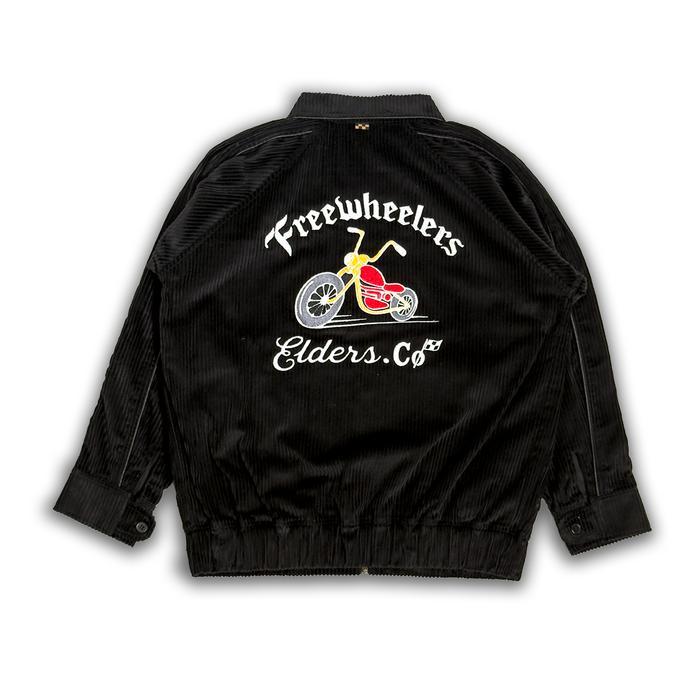Vintage Corduroy Jacket Free Wheel - Black