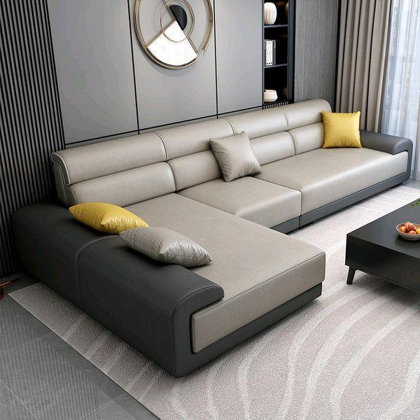 Sofa Leter L Kursi Ruang Tamu Kantor