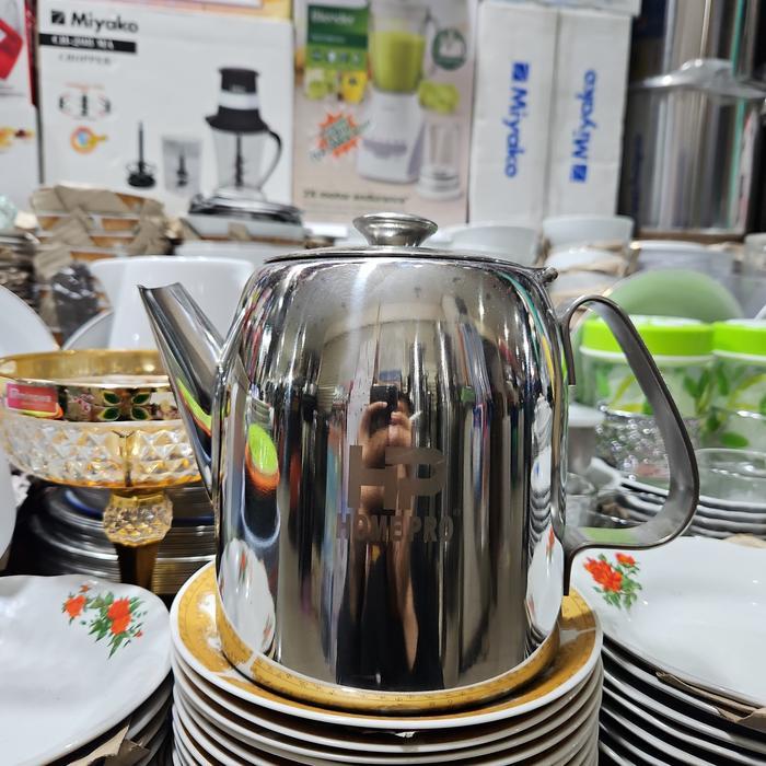 Teko Stainless tebal Ceret 70 oz Kettle Ketel Pemanas Air Teh kopi