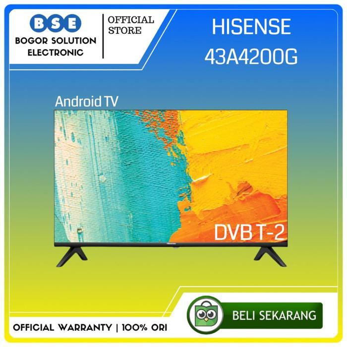 Smart TV Android 43 Inch Hisense 43A4200G 43 Digital TV Smart 43"