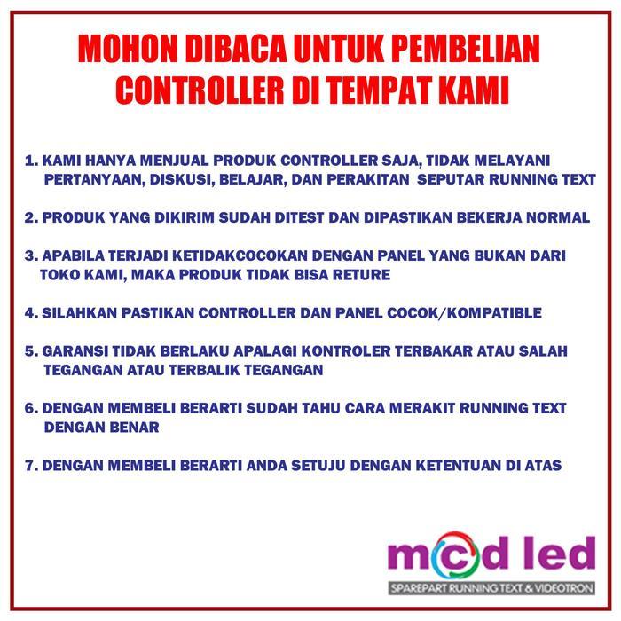 Kontroler Running Text Huidu Hd E64