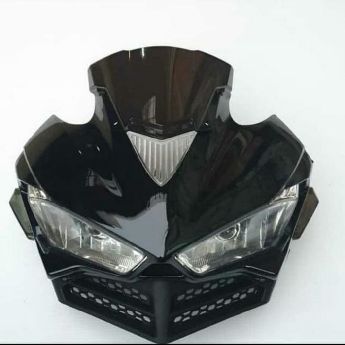 Terpopuler Kedok/Headlamp/Reflektor Model R25 Mini Universal Semua Motor Termurah Terlaris