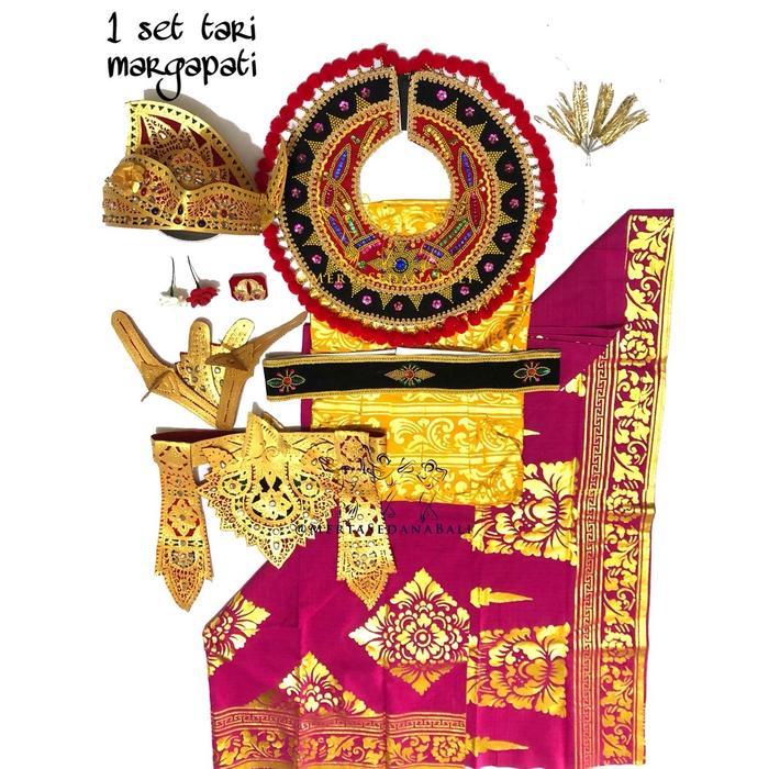 Pakaian Tari Margapati / Kostum Tari Panji Semirang Tradisional Khas Bali