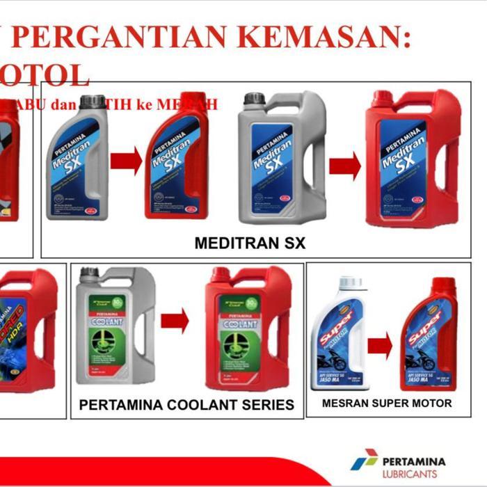 Pertamina Coolant 30% Concentrate 4Ltr Kode 1312
