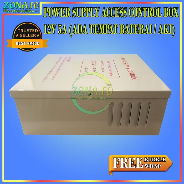 nt2iv- Power Supply Access Control Box 12V 5A Psu 12V 5A Backup Box Psu 5A