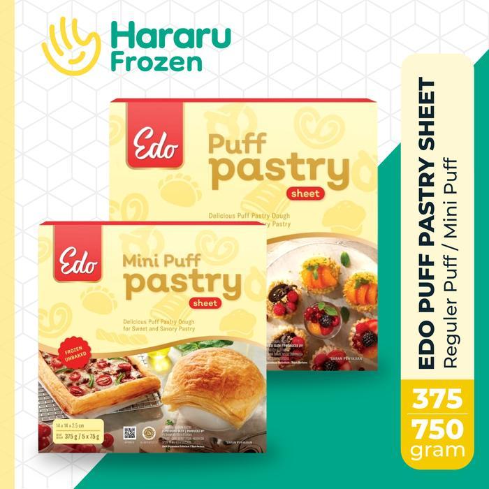 News Edo Puff Pastry Sheet Kulit Pastry Zuppa Frozen Siap Pakai