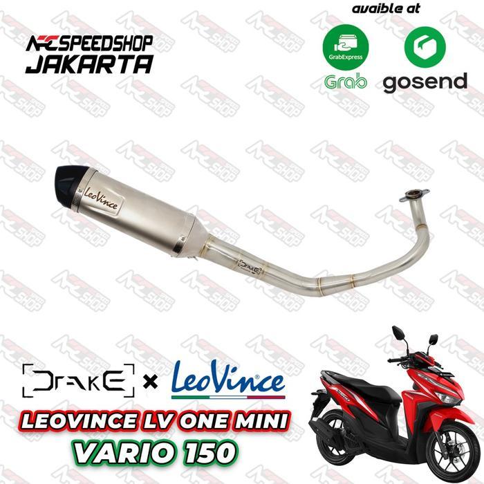 KNALPOT LEOVINCE LV ONE MINI VARIO 150 FULLSYSTEM