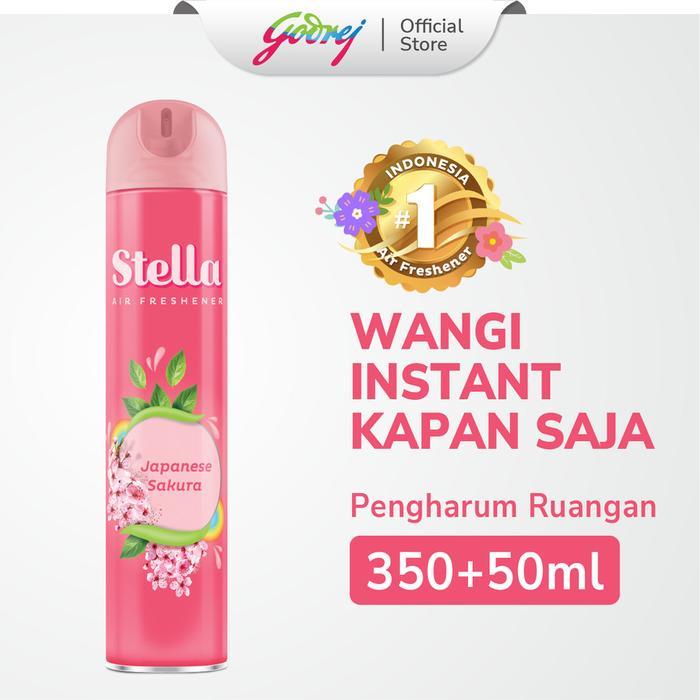 Stella Sakura Pengharum Ruangan Aerosol 350Ml - Pengharum Ruangan Spray