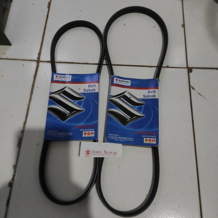 Fan Belt Dinamo Amper Dan Ac Suzuki Baleno Lama 1996-2002 Garansi Original Asli