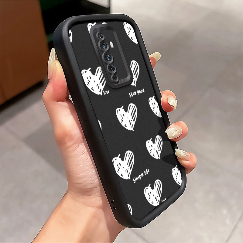Casing Hp Untuk OPPO Reno 2F Reno 2Z Reno2 F Reno2 Z Case Casing Graffiti Kecil pola Kasus HP Tangga