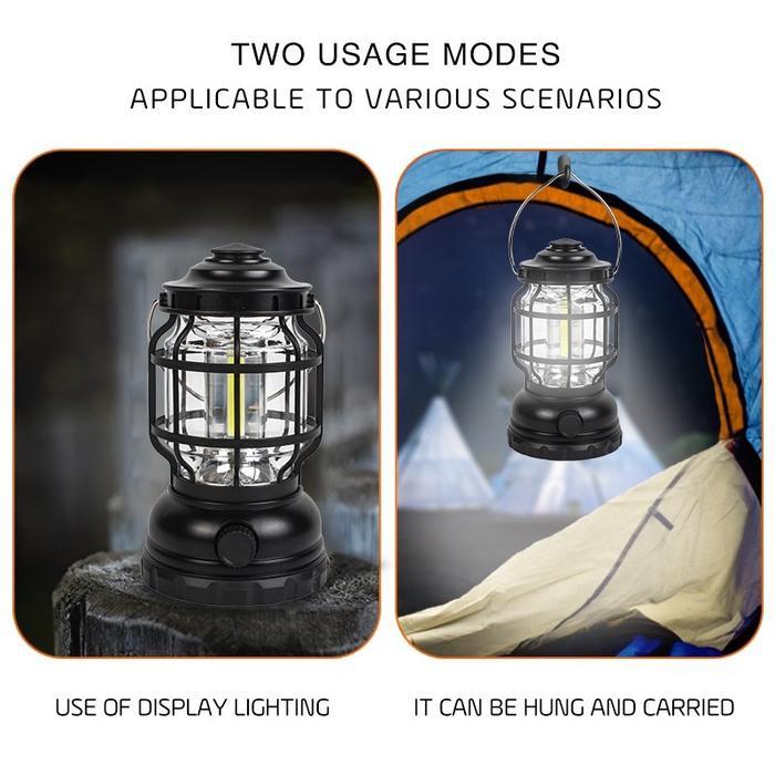 Lampu Lentera Led Camping Lamp 3 Cob Lampu Lentera Camping Tent Led Tipe 2021
