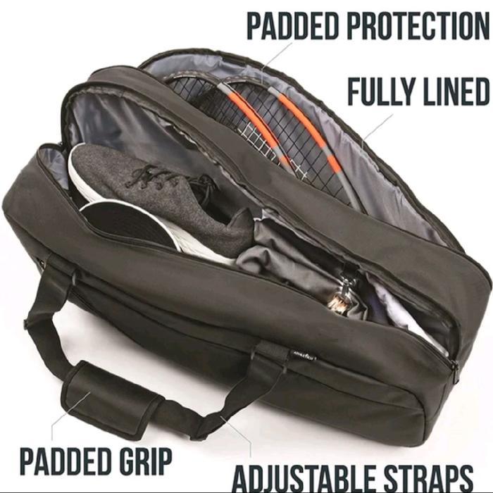 cuci gudang tas raket badminton tas raket tenis/tas olahraga kapasitas besar