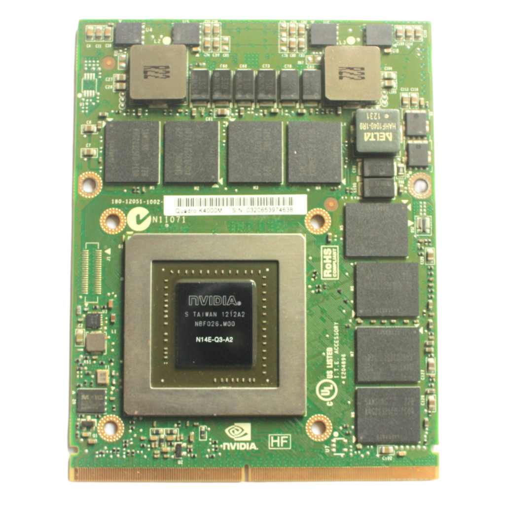 - Quadro K4000M K4000 4000M For Imac A1312 Hd6970M Upgrade Laptops
