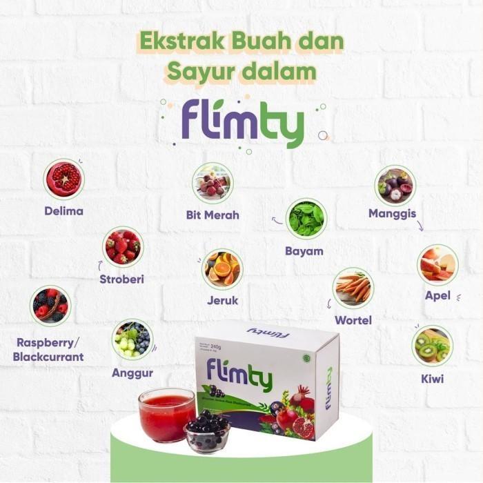 swme- Filmty Fiber Drink - Flimtea Minuman Diet Detox Pengecil Perut Buncit