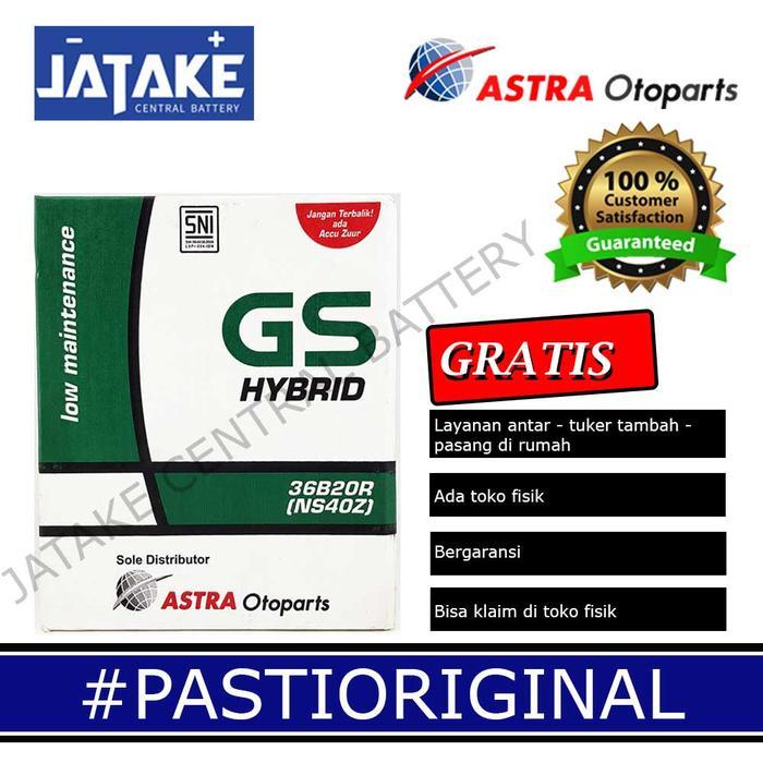 Aki Basah Mobil Grandmax Ns40Z / Ns 40Z Gs Astra Hybrid