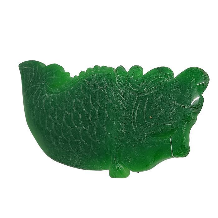 TERMURAH Ukiran Batu Giok Cina Asli Hijau #7 - VeE Patung Kolektor Barang Antik READY STOCK