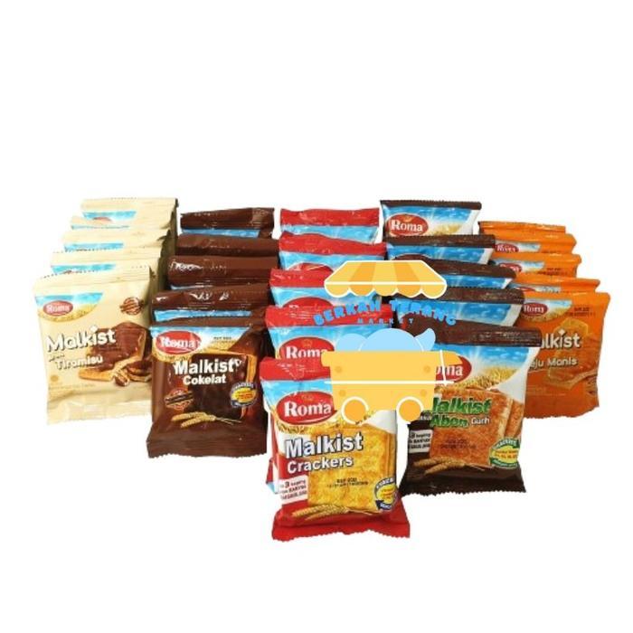 News ROMA MALKIST RENCENG Isi 10 Semua Varian Rasa Original Abon Coklat Cappucino Kelapa Kopyor Keju