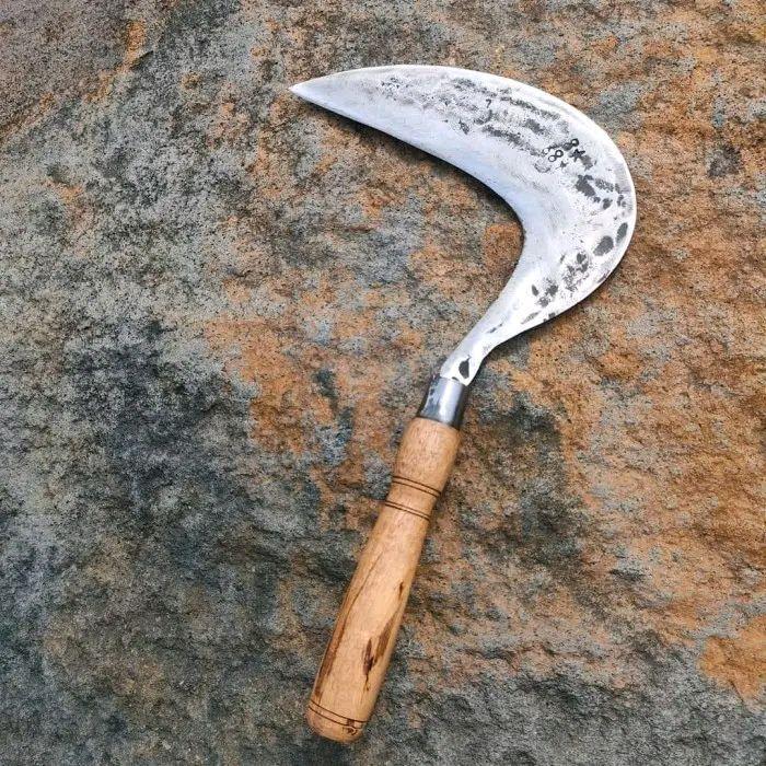 arit rumput baja asli pemangkas rumput alat berkebun arit rumput Kuat dan tahan Karat