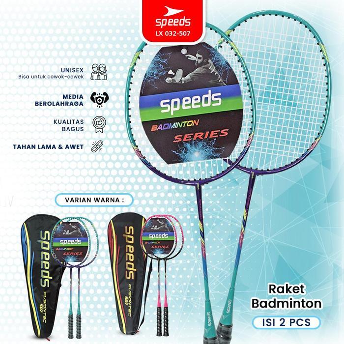 BERKUALITAS SPEEDS Raket Badminton Bulu Tangkis Olahraga Tepok Bulu Tangkis Racket Badminton