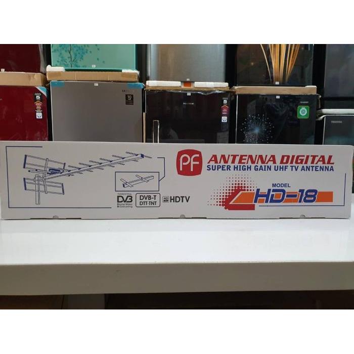 ID PF ANTENA DIGITAL KUALITAS JENIH UNTUK STB SET TOP BOX HD-18 HD 18